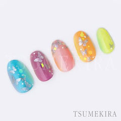 Tsumekira Butterfly Silhouette Aurora SG-BSA-102